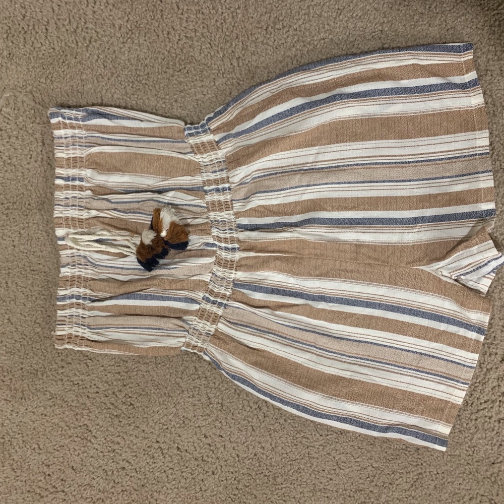 Mulit Strapless Romper